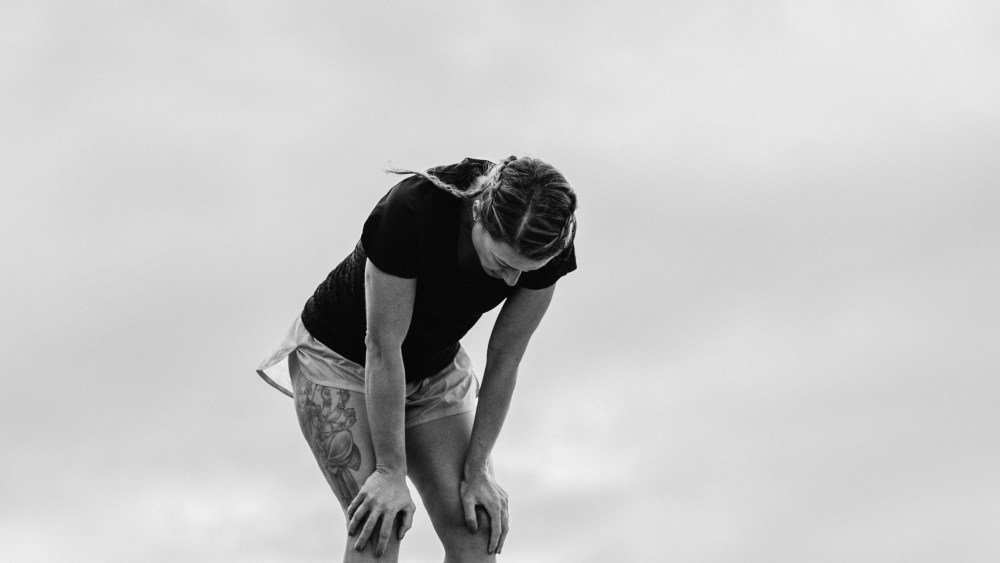 Ultrarunner Fernanda Maciel in The North Face campaign.