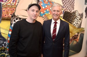 KAWS and David KratzTribeca Ball, New York, USA - 09 Apr 2018