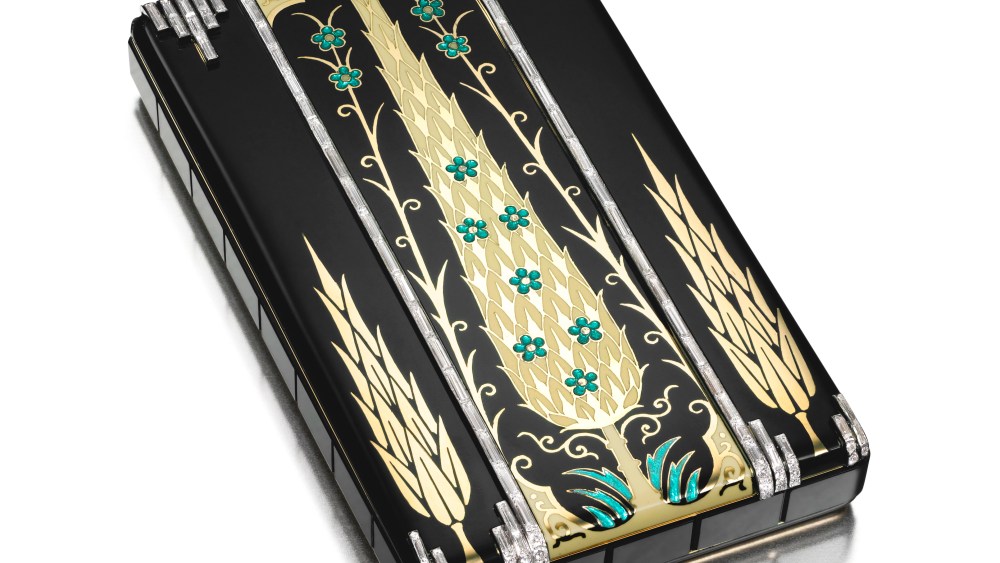 Cypress Tree vanity case, Van Cleef & Arpels, 1928