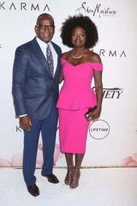 Julius Tennon and Viola DavisVariety's Power of Women, Arrivals, New York, USA - 13 Apr 2018