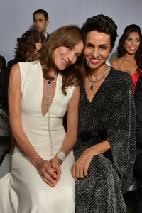 Carla Bruni and Farida Khelfa
