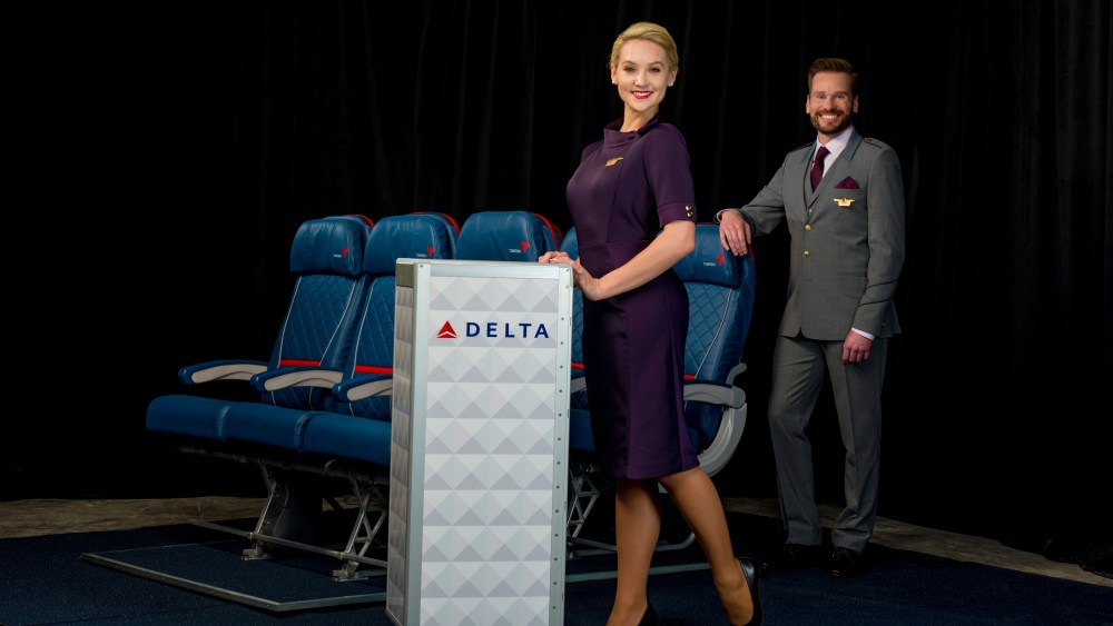 Unitiform Vignettes during the Delta Runway Reveal in Atlanta, Georgia, Monday, October 17, 2016 ©Chris Rank, Rank Studios