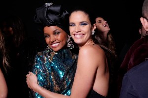 Halima Aden and Sara Sampaio