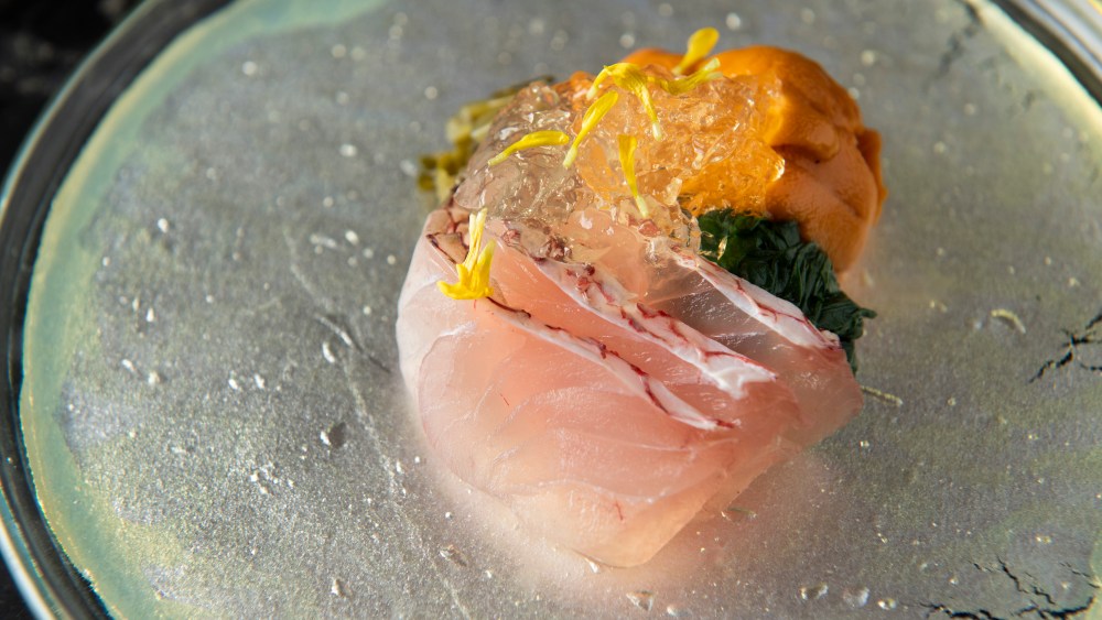 Hoe, from the menu.