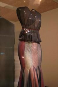 Haute couture creations by the late Azzedine Alaia are on display as part of an exhibition at London's Design Museum