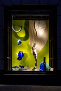 Three of Artsy Vanguard’s 50 most influential contemporary artists created works for Bergdorf Goodman’s windows.
