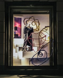 Three of Artsy Vanguard’s 50 most influential contemporary artists created works for Bergdorf Goodman’s windows.