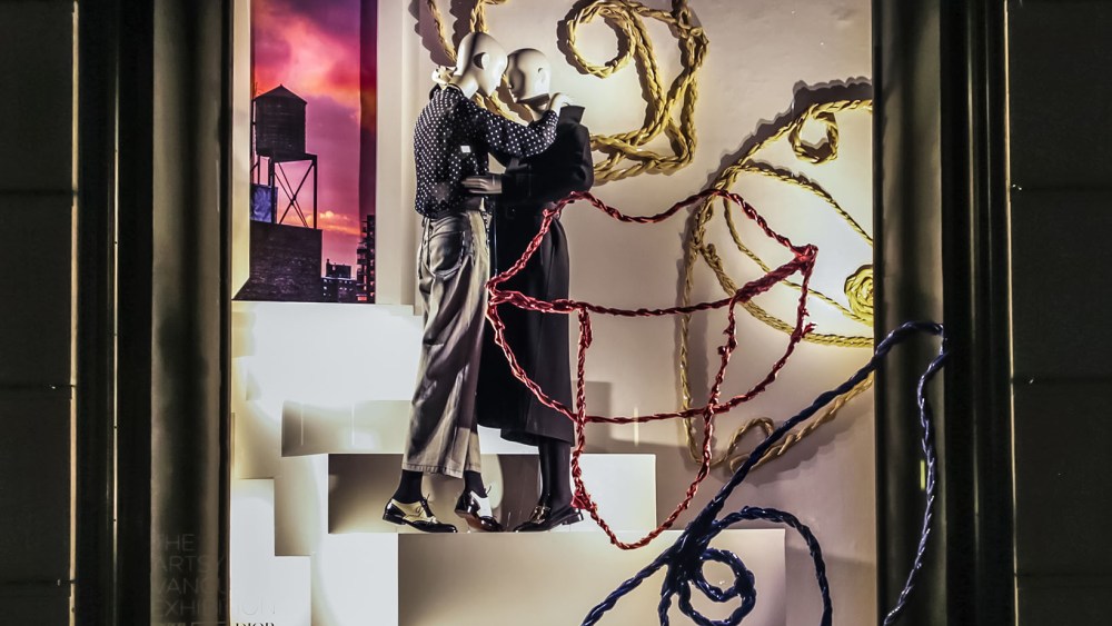 Three of Artsy Vanguard’s 50 most influential contemporary artists created works for Bergdorf Goodman’s windows.