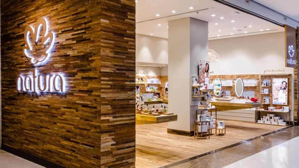 The Natura store in Rio de Janeiro