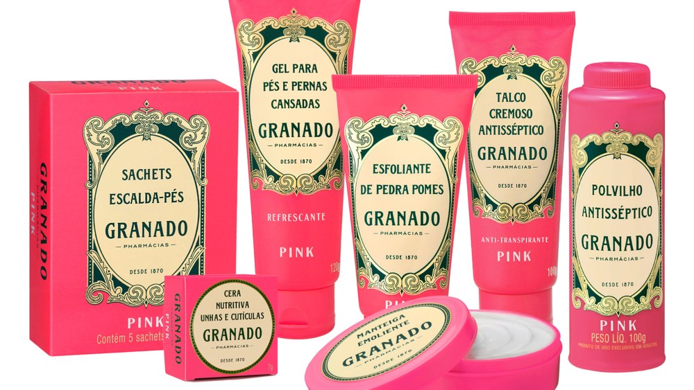 The Granado Pink line.