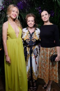 Petra Nemcova, Caroline Scheufele, and Livia Firth