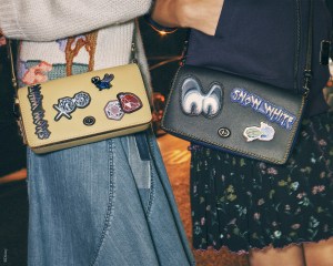 A look from the Disney x Coach: A Dark Fairy Tale collection.