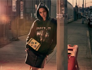 A look from the Disney x Coach: A Dark Fairy Tale collection.
