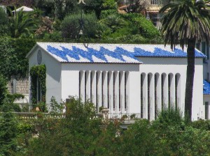Chapel of the Rosary, designed by Henri Matisse in Vence, France.
