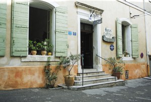 Hotel du Cloitre in Arles, France.