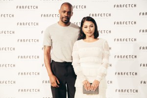 Mikey Abegunde and Vanessa White
