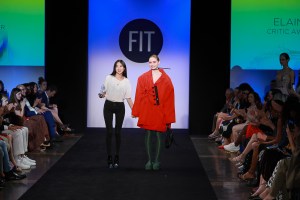Elaine Kyungyeon Back with her critic award winning look.