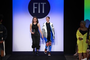 Michelle Ortega with her critic award winning look.
