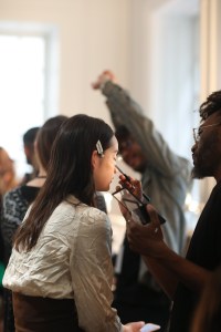 Backstage at Oscar de la Renta Resort 2019