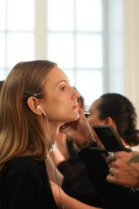 Backstage at Oscar de la Renta Resort 2019
