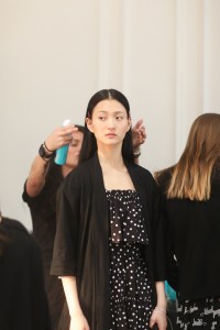 Backstage at Oscar de la Renta Resort 2019