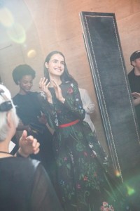 Backstage at Oscar de la Renta Resort 2019