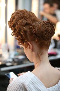Backstage at Gucci Cruise 2019