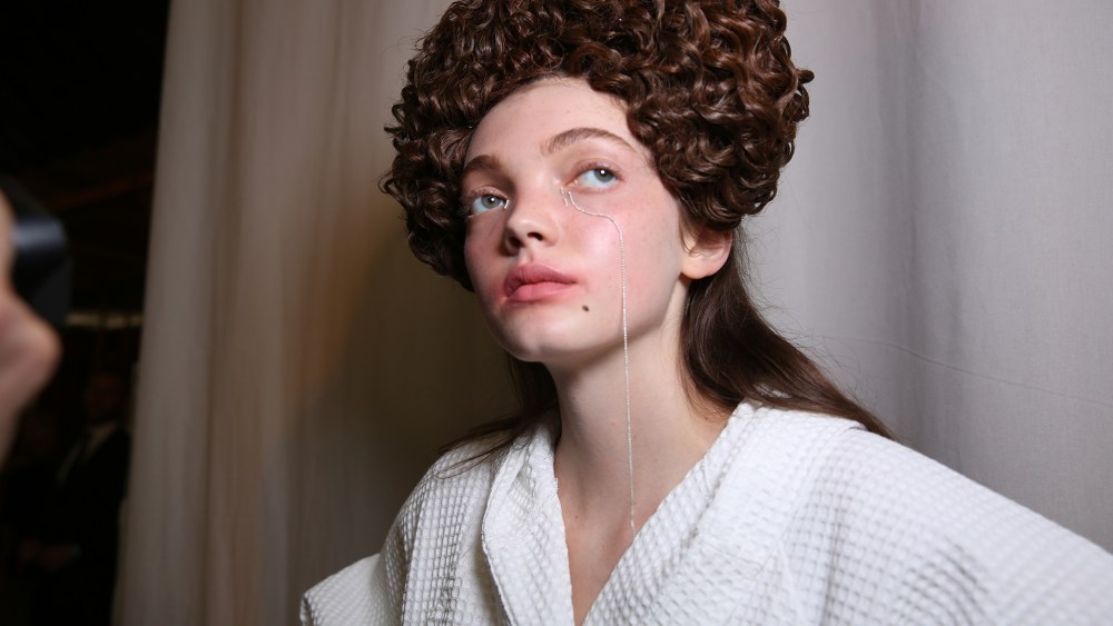 Backstage at Gucci Cruise 2019