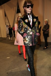 Backstage at Gucci Cruise 2019