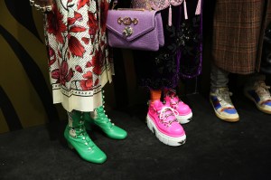 Backstage at Gucci Cruise 2019