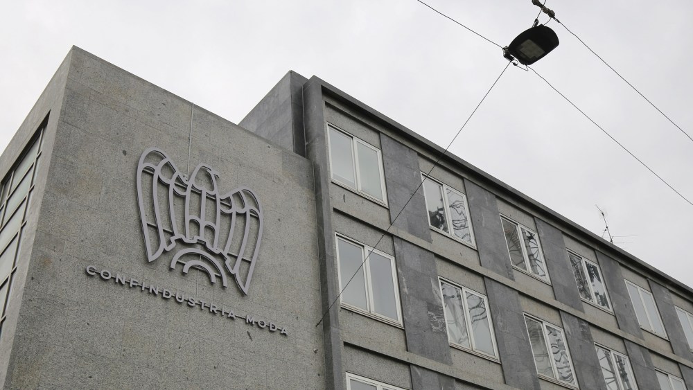 Confindustria Moda's headquarters in Milan.