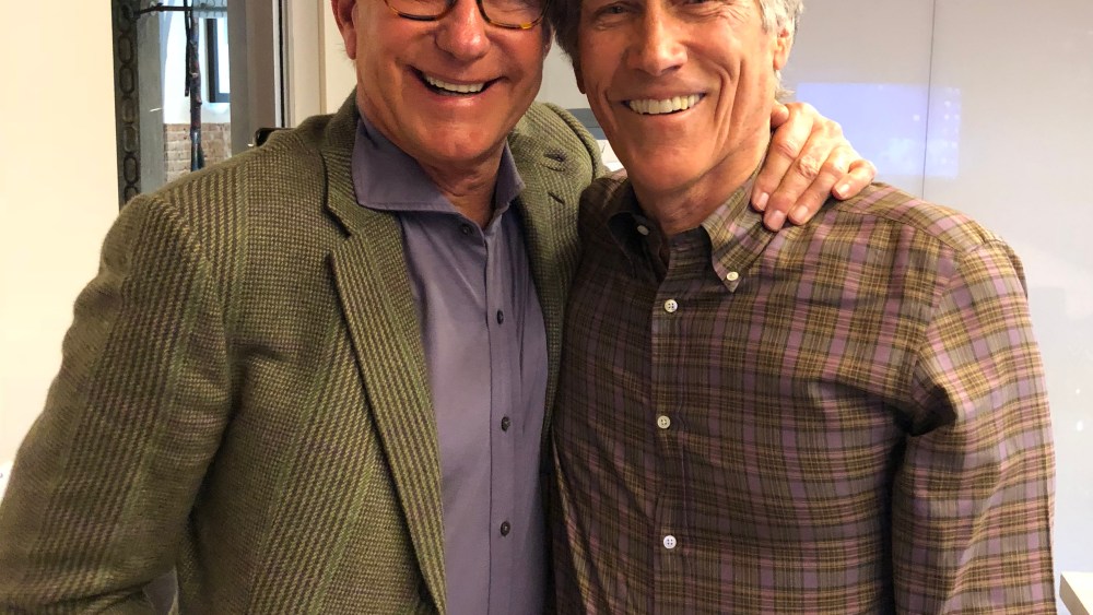 Dene Oliver and Jim McMillan