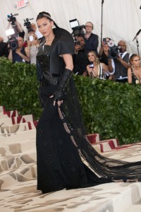 Bella Hadid in custom Chrome Hearts.
