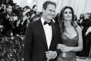 Rande Gerber and Cindy Crawford