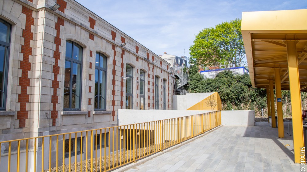 The new Esmod campus in Pantin.
