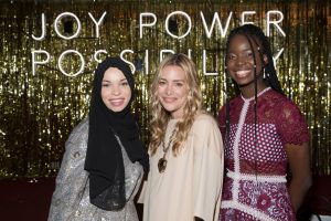 Blair Imani, Piper Perabo, and Aicha Cheril