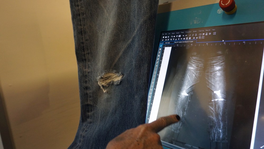 Levi's jeans denim technology