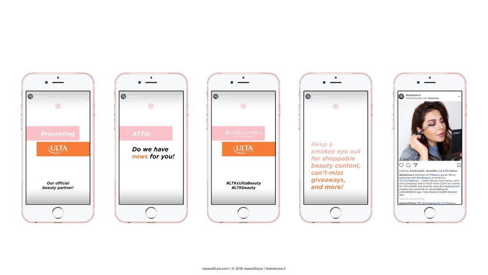 Ulta Beauty Partners With Liketoknow.it