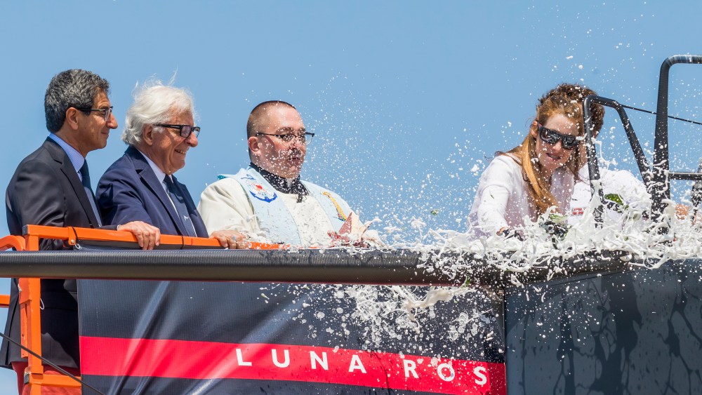 Luna Rossa TP52 Christening Event.