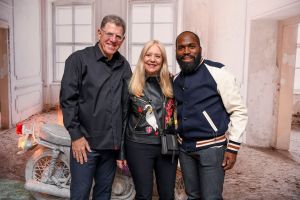 Marty Cohen, Michele Cohen, and Derrick Adams