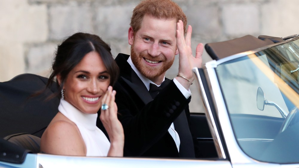 Meghan Markle (in Stella McCartney)