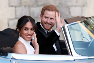 Meghan Markle (in Stella McCartney)