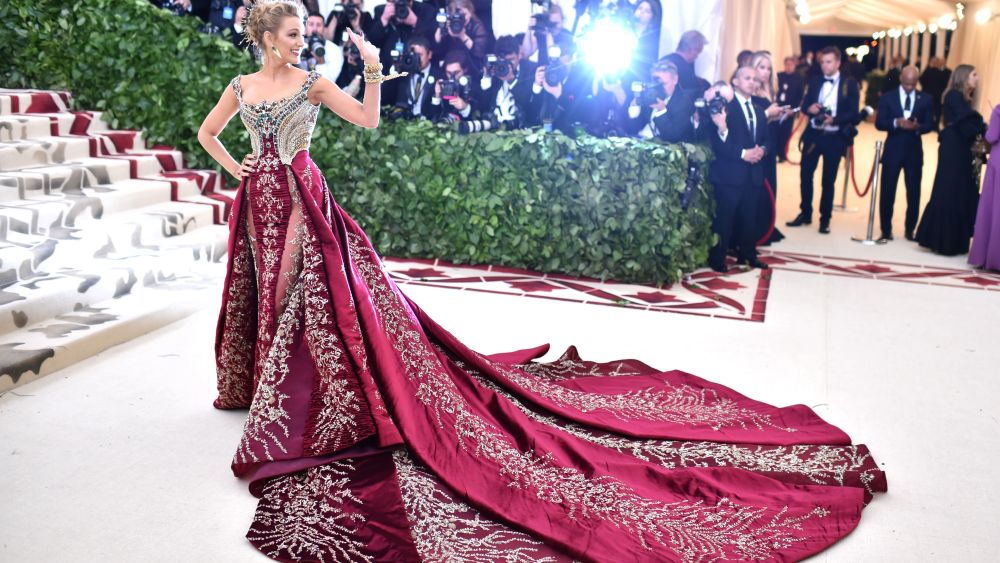 Blake Lively in Versace, Met Gala 2018