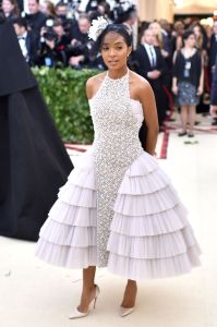 Yara Shahidi in Chanel, Met Gala 2018