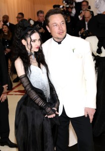 Grimes and Elon Musk, Met Gala 2018