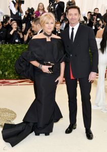 Deborra-lee Furness and Hugh Jackman in Dior Homme, Met Gala 2018