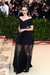 Lily Collins, Met Gala 2018