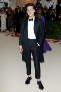 Cole Sprouse in Thom Browne, Met Gala 2018