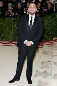 Jonah Hill
The Metropolitan Museum of Art's Costume Institute Benefit celebrating the opening of Heavenly Bodies: Fashion and the Catholic Imagination, Arrivals, New York, USA - 07 May 2018