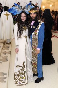 Lana del Rey and Jared Leto both in Gucci, Met Gala 2018